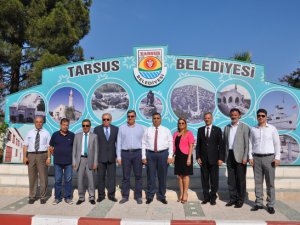 MTOSB'dan, Tarsus Belediye Başkanı Can'a ziyaret