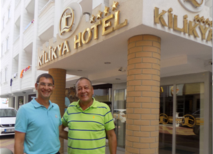 ÇUKTOB Başkanı Murat Demir'den Kilikya Otel sahibi Mustafa Kale'ye ziyaret