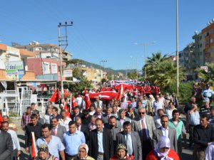 Mut'ta terör protesto edildi