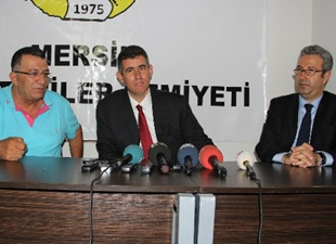 Mersin Barosu'nun staj eğitimine katılan yeni avukatlarına ilk dersi TBB Başkanı Metin Feyzioğlu verdi
