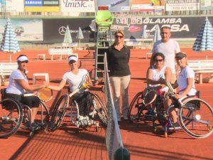 Tekerlekli Sandalye Türkiye Tenis Şampiyonası Mersin’de yapıldı