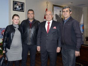 ANTİSK'ten Başkan Kocamaz'a ziyaret