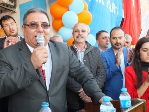 AK Parti Silifke İlçe Başkanı Mustafa Çetin görevine başladı