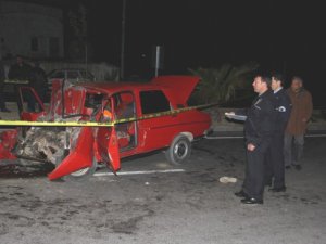 Mut'ta kaza: 1 ölü, 3 yaralı