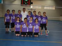 Anamur'da Okullar Arası Voleybol Turnuvası'na yoğun ilgi