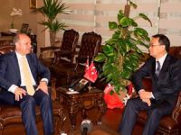 Kore'nin Ankara Büyükelçisi Vali Çakacak'ı ziyaret etti