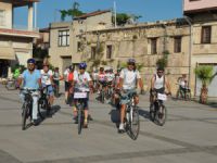 Mersin'de "Bisikletli ölümleri dursun" eylemi yapıldı
