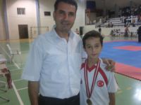 Anamurlu genç sporcu Hasan Akı, Taekwondo Şampiyonası'nda Mersin Birincisi oldu