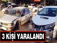Aydıncık'ta kaza: 3 yaralı