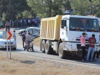 Gülnar'da hafif ticari araçla kamyon çarpıştı: 1 ölü