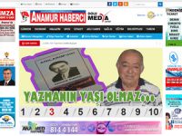 Anamur Haberci Gazetesi'nin yeni web sitesi www.dolumedya.com yayına başladı