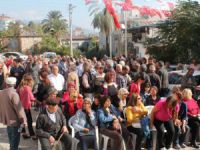 CHP Anamur'da muhalif üye ve delegelerden basın açıklaması