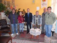 Anamur Emniyet Müdürü Ercan Yılmaz, Anamur Gazeteciler Cemiyeti'ni ziyaret etti