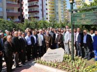 Mezitli'de ilk belediye başkanın ismi parka verildi