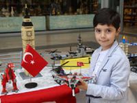 Mersin'de ilkokul öğrencisi 'Lego sergisi' açtı