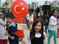 23 Nisan Ulusal Egemenlik ve Çocuk Bayramı Mersin'de coşkuyla kutlandı