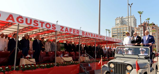 Mersin'de 30 Ağustos Zafer Bayramı coşkusu