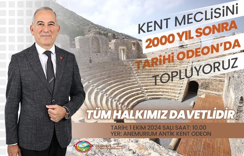 MECLİS TOPLANTISI ANEMURIUM ODEON DA