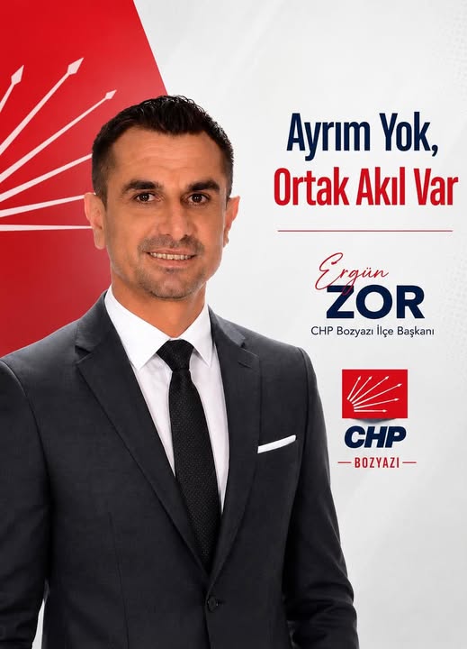 CHP BOZYAZI İLÇEBAŞKANI ERGUN ZOR