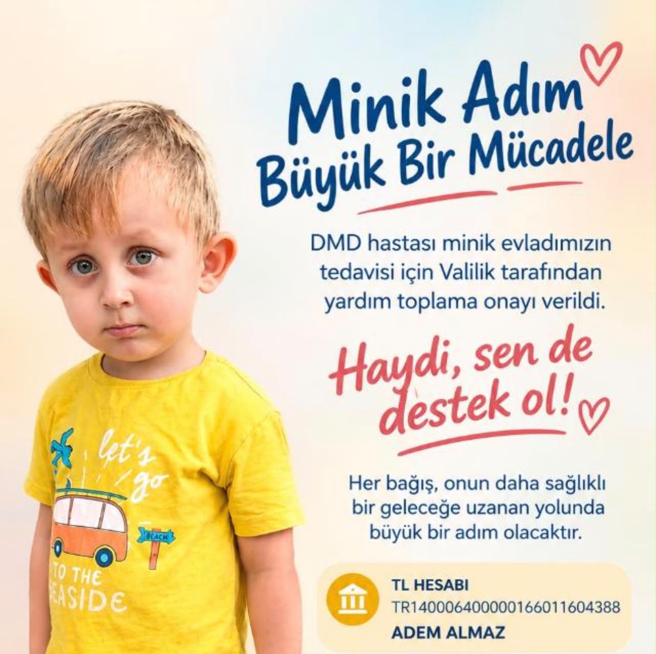 HAYDİ ANAMUR!BU KEZ ADEM İÇİN