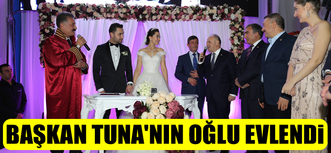 Başkan Tuna’nın mutlu günü