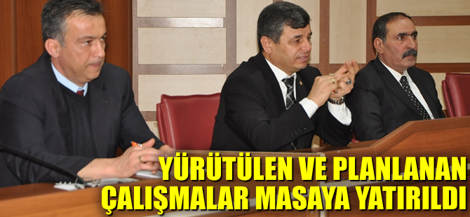 Anamur'da yürütülen ve planlanan çalışmalar masaya yatırıldı