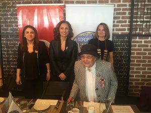 İçel Soroptimist Kulübü'nün Yılın Başarılı Kadın Ödülü Muazzez İlmiye Çığ'a Verildi