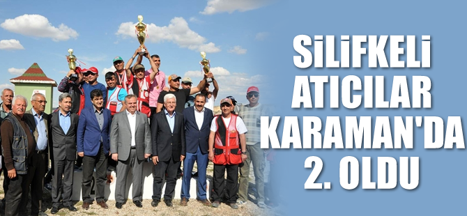 Silifkeli Atıcılar Karaman'da 2. Oldu