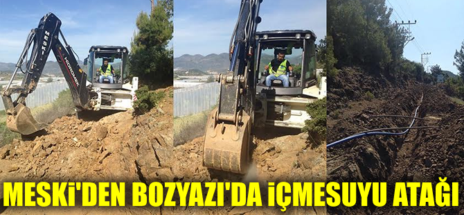 MESKİ'den Bozyazı'da İçmesuyu Atağı