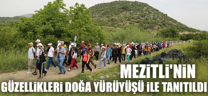 Mezitli'nin Güzellikleri Doğa Yürüyüşü İle Tanıtıldı