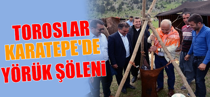 Toroslar Karatepe'de Yörük Şöleni