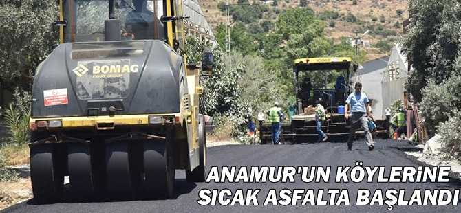 Köylerde Sıcak Asfalta Başlandı