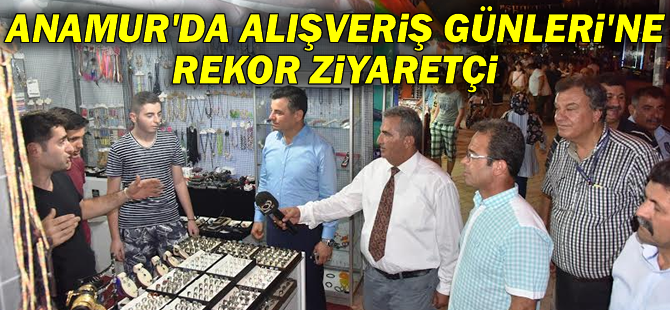 Anamur'da Alışveriş Günleri'ne rekor ziyaretçi