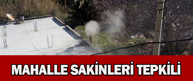 Mahalle Sakinleri Tepkili