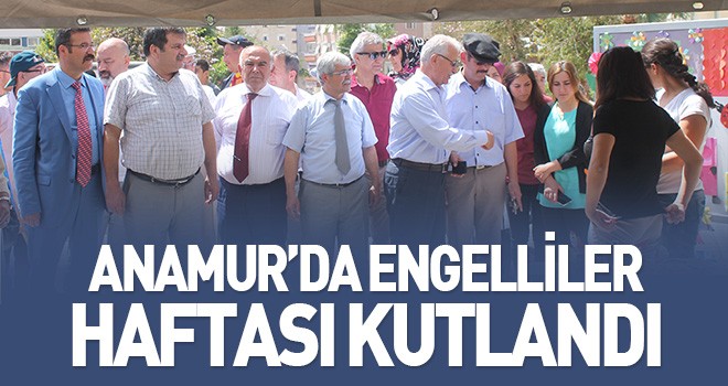 ANAMUR'DA ENGELİLER HAFTASI KUTLANDI