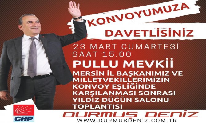 CHP'DEN KONVOYA DAVET