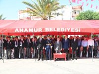 ANAMUR'DA 30 AĞUSTOS COŞKUYLA KUTLANDI