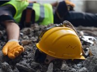 ANAMUR'DA İŞ KAZASI; 1 ÖLÜ