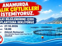 MERÇED'DEN ÇAĞRI "BALIK ÇİFLİĞİ İSTEMİYORUZ"