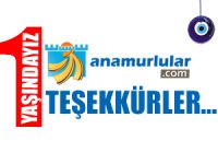 Anamurlular.com 1 yaşında... Teşekkürler...