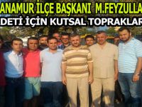 AKParti Anamur İlçe Başkanı M.Feyzullah Yılmaz Hac İbadeti için kutsal topraklara gitti.