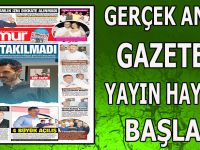 GERÇEK ANAMUR GAZETESİ YAYIN HAYATINA BAŞLADI