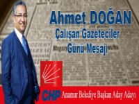 Ahmet Doğan Gazeteciler Günü Mesajı