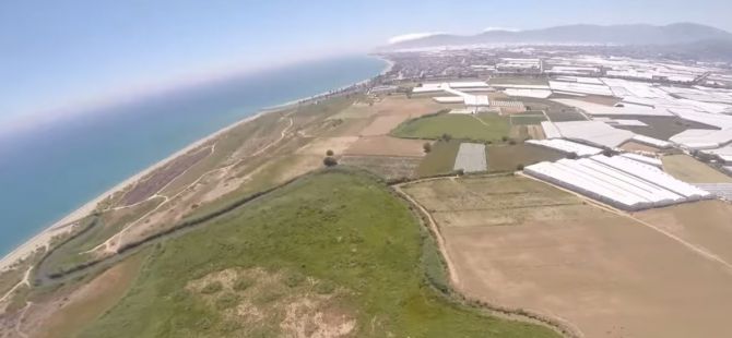 Anamur Azıtepe Yamaç Paraşütü uçuşu